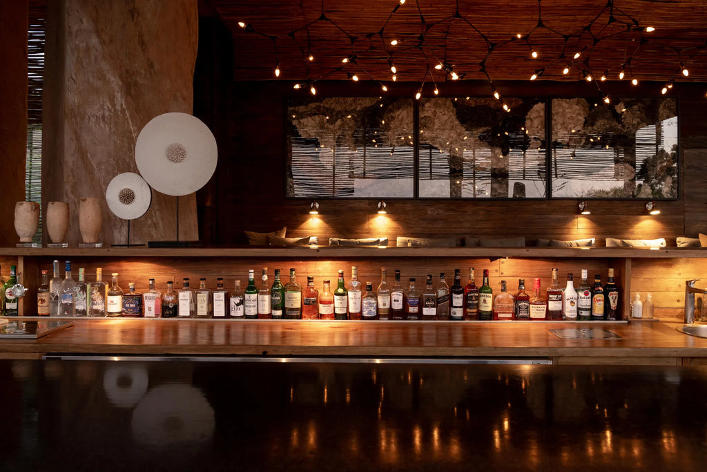 Main Lodge Bar Area at Singita Lebombo Lodge, Kruger National Park, South Africa.