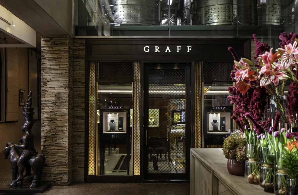 GRAFF diamond boutique at Delaire Graff Lodges & Spa, Stellenbosch, South Africa.