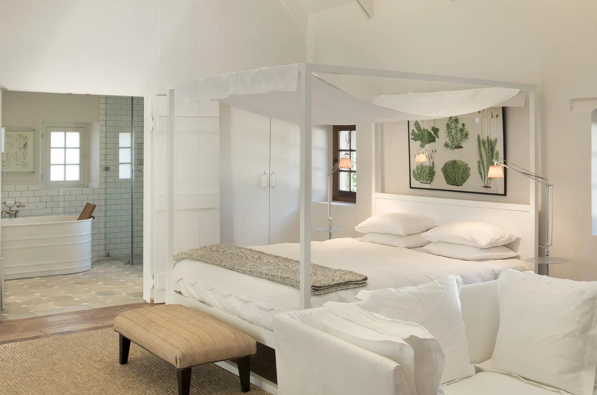 Garden Cottage at Babylonstoren Farm Hotel, Franschhoek, South Africa.