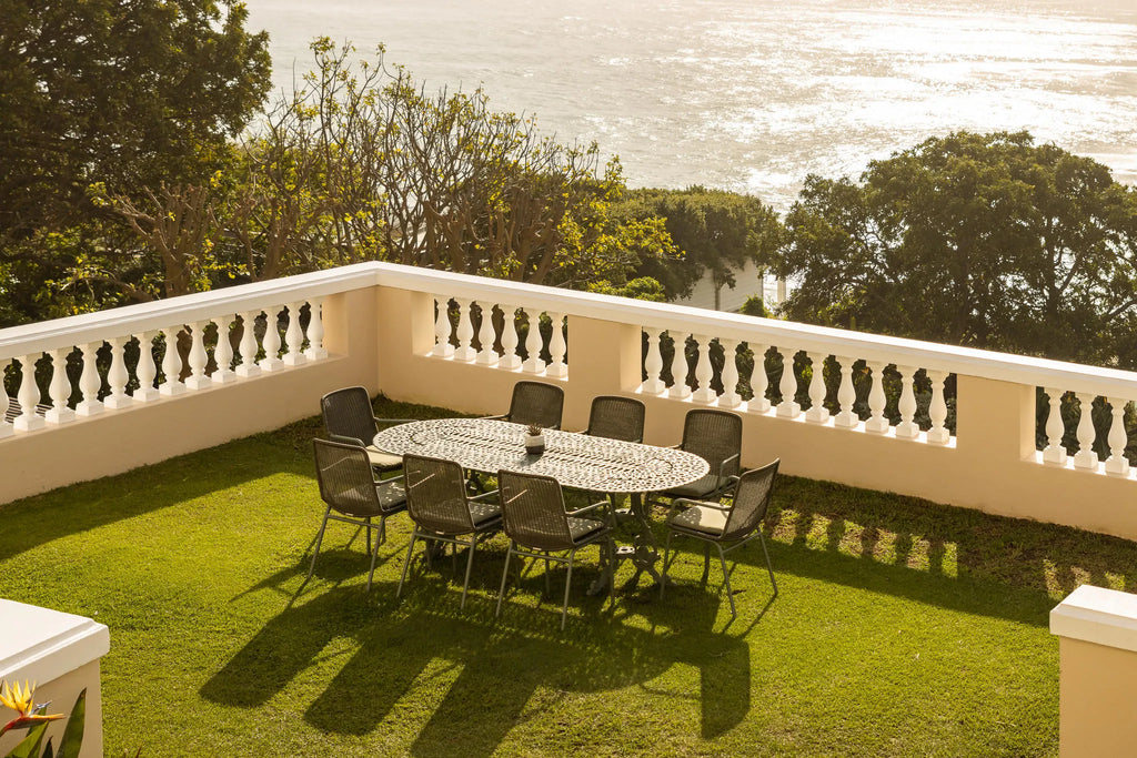 Ellerman House Terrace at Ellerman House, Cape Town, South Africa.