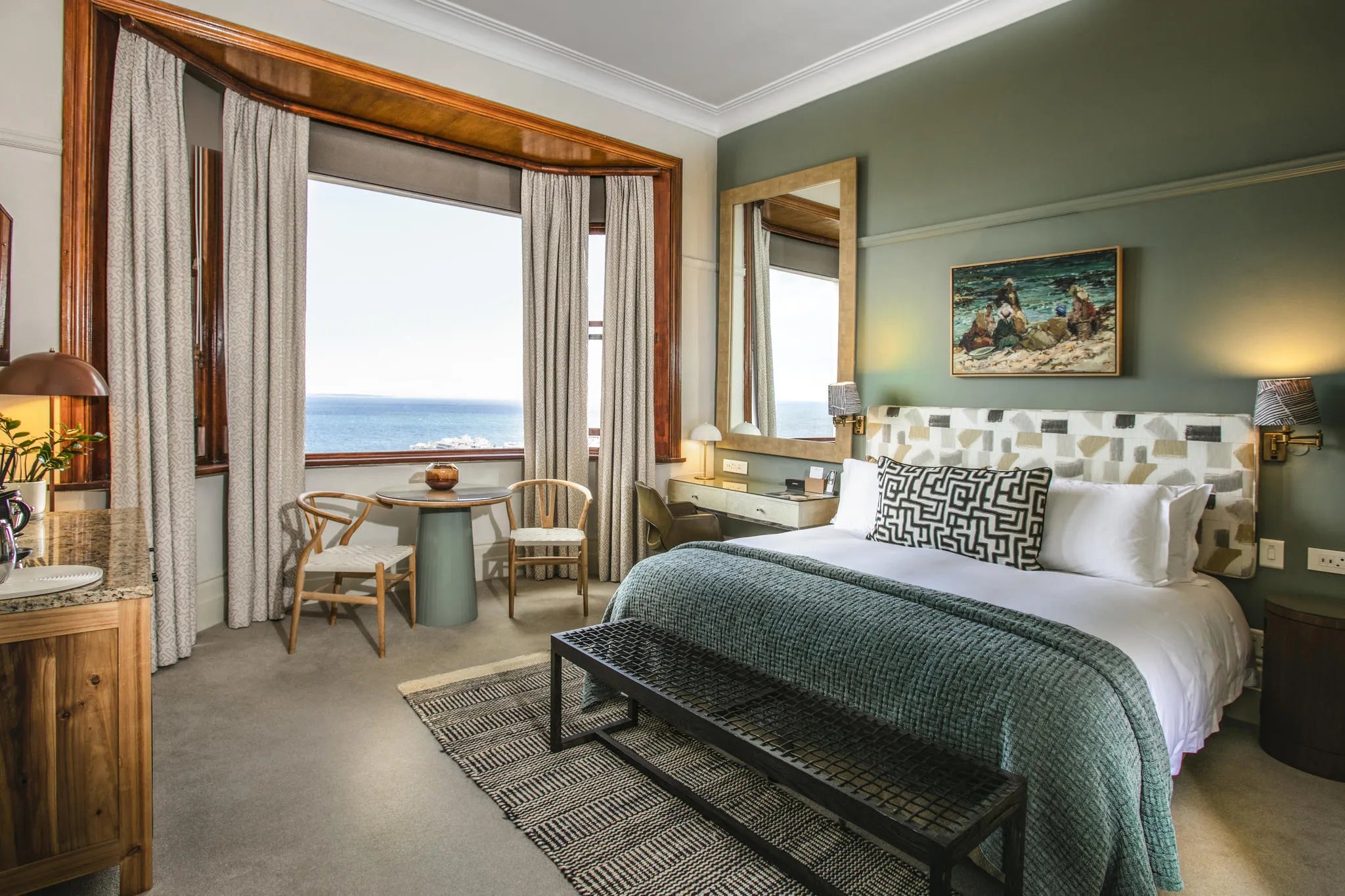 Superior House Room at Ellerman House, Cape Town, South Africa.