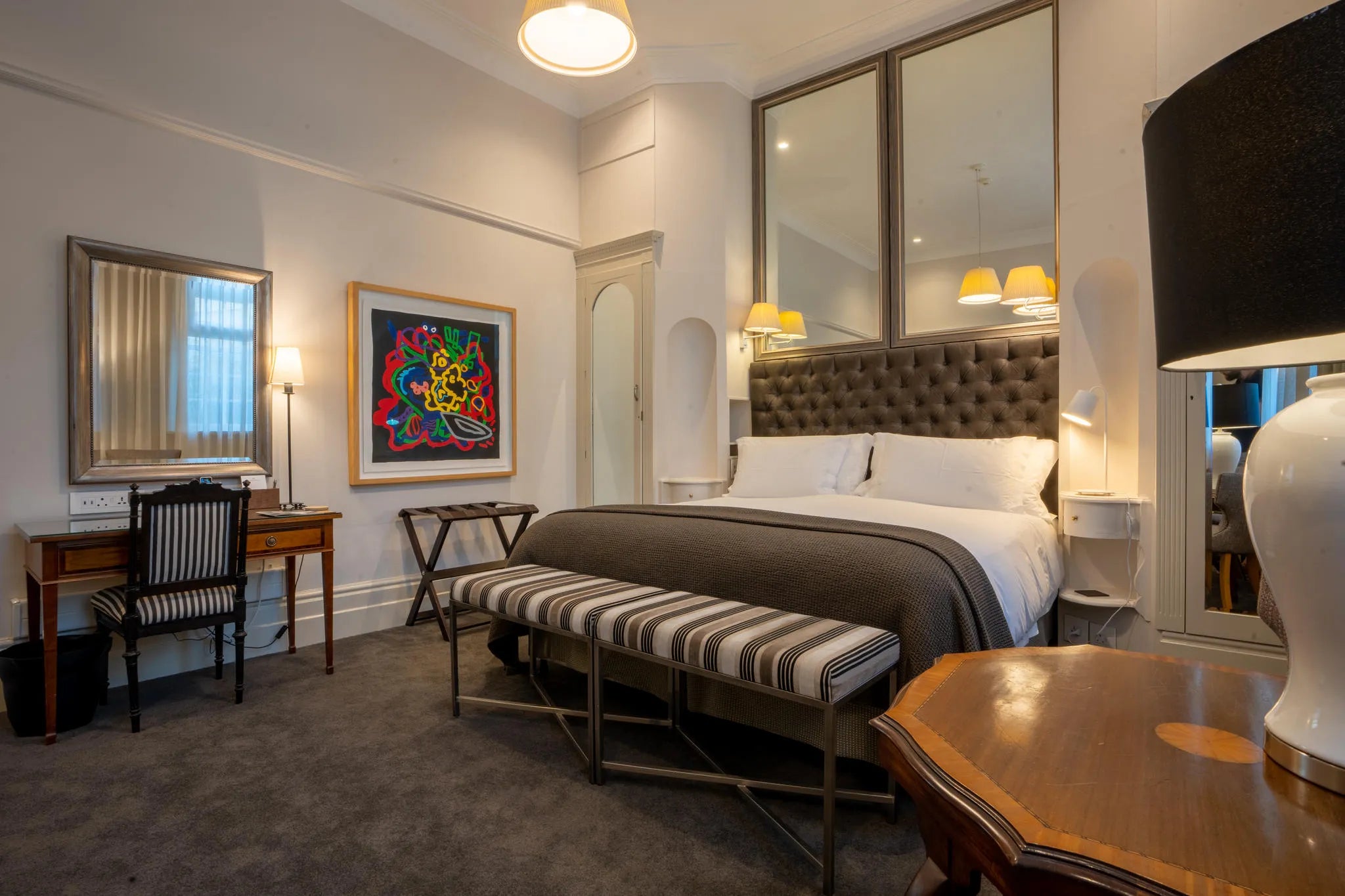 Classic House Room at Ellerman House, Cape Town, South Africa.