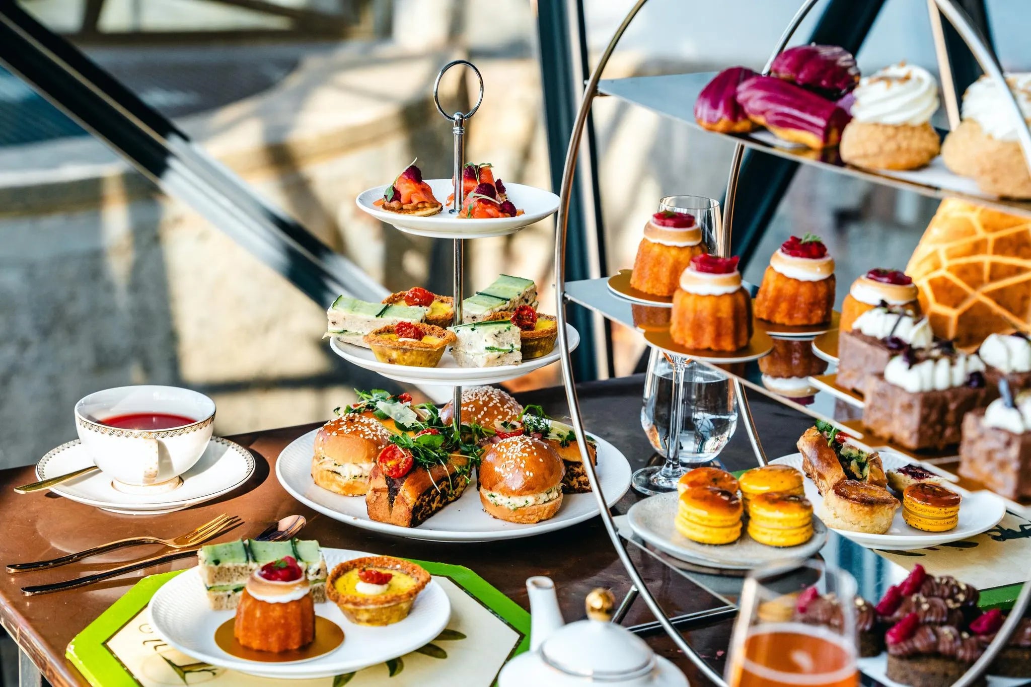 Royal Tea at The Silo Hotel, Cape Town, South Africa.