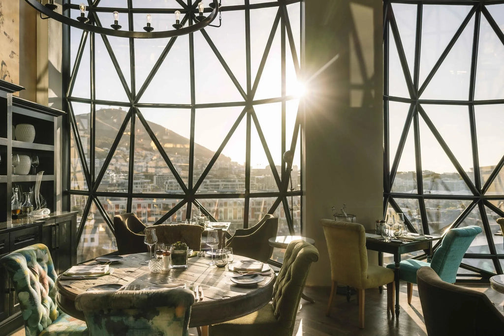The Granary Café at The Silo Hotel, Cape Town, South Africa.