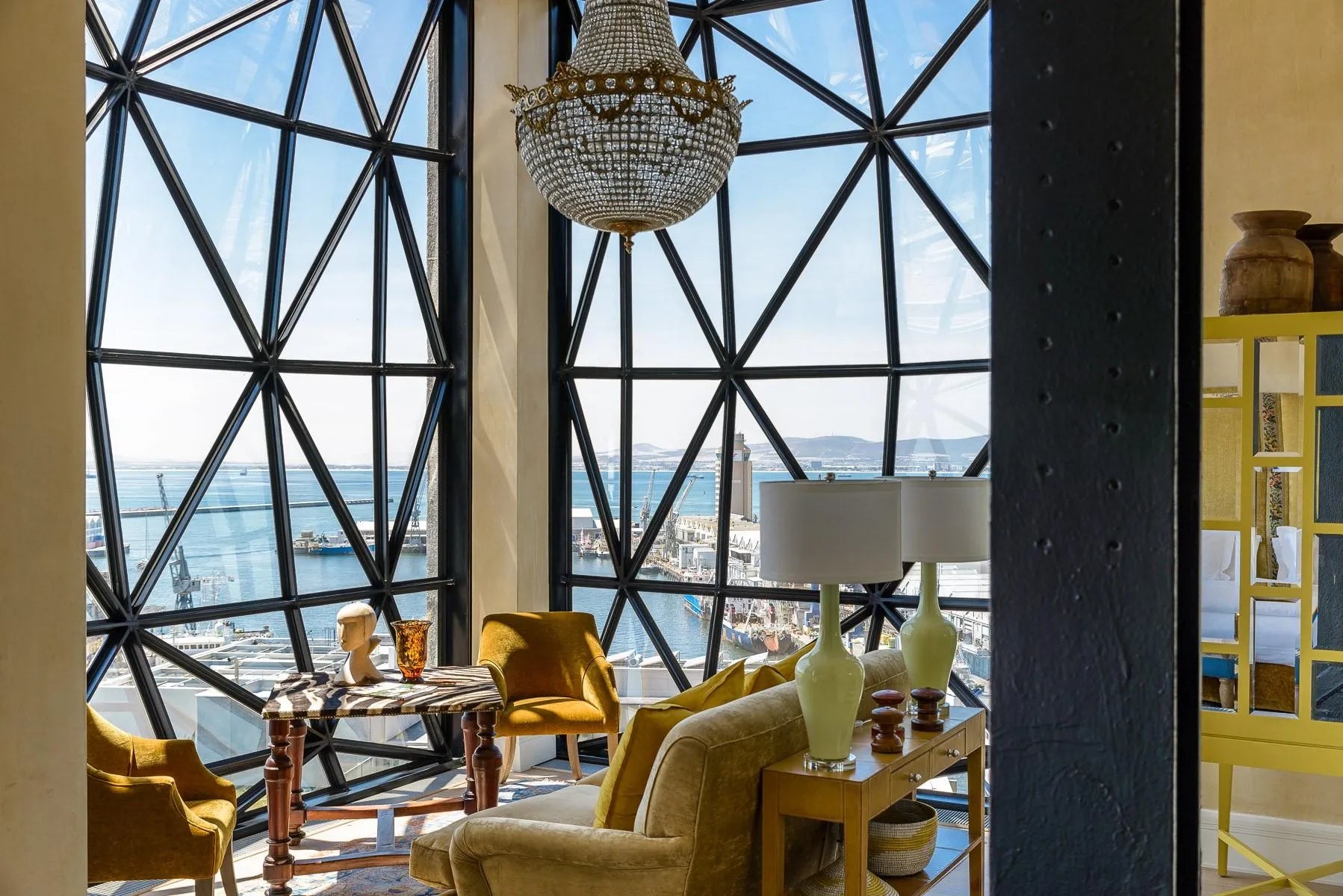 Deluxe Superior Suite at The Silo Hotel, Cape Town, South Africa.