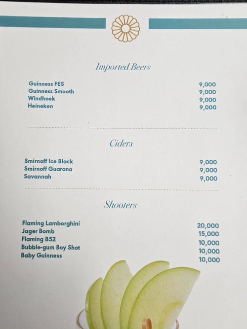 Akemi Revolving Restaurant, Dar es Salaam Tanzania