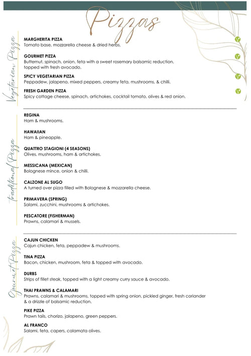Al Pescatore Italian Restaurant, Ballito South Africa