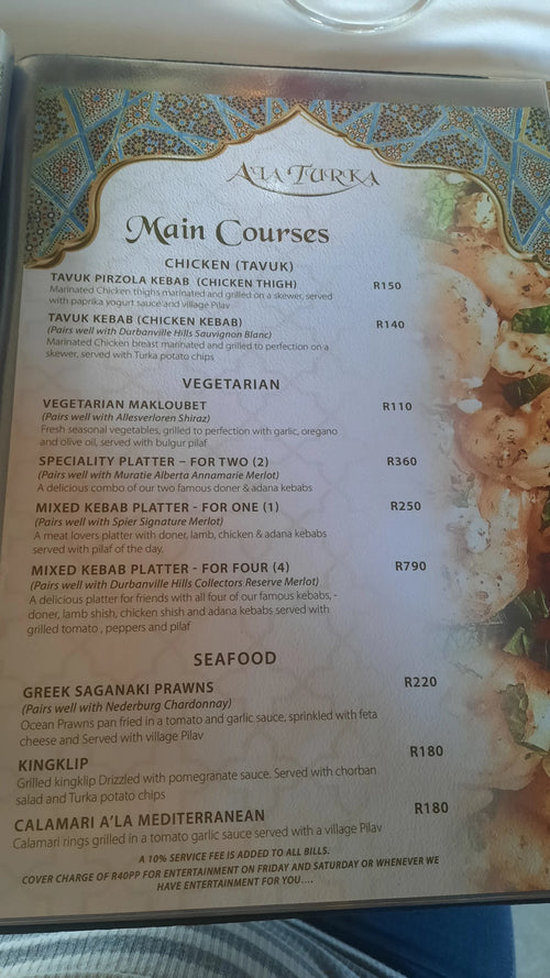 A'la Turka, Pretoria South Africa