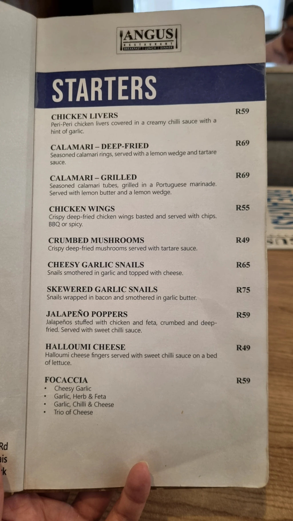 ANGUS GRILL, Johannesburg South Africa
