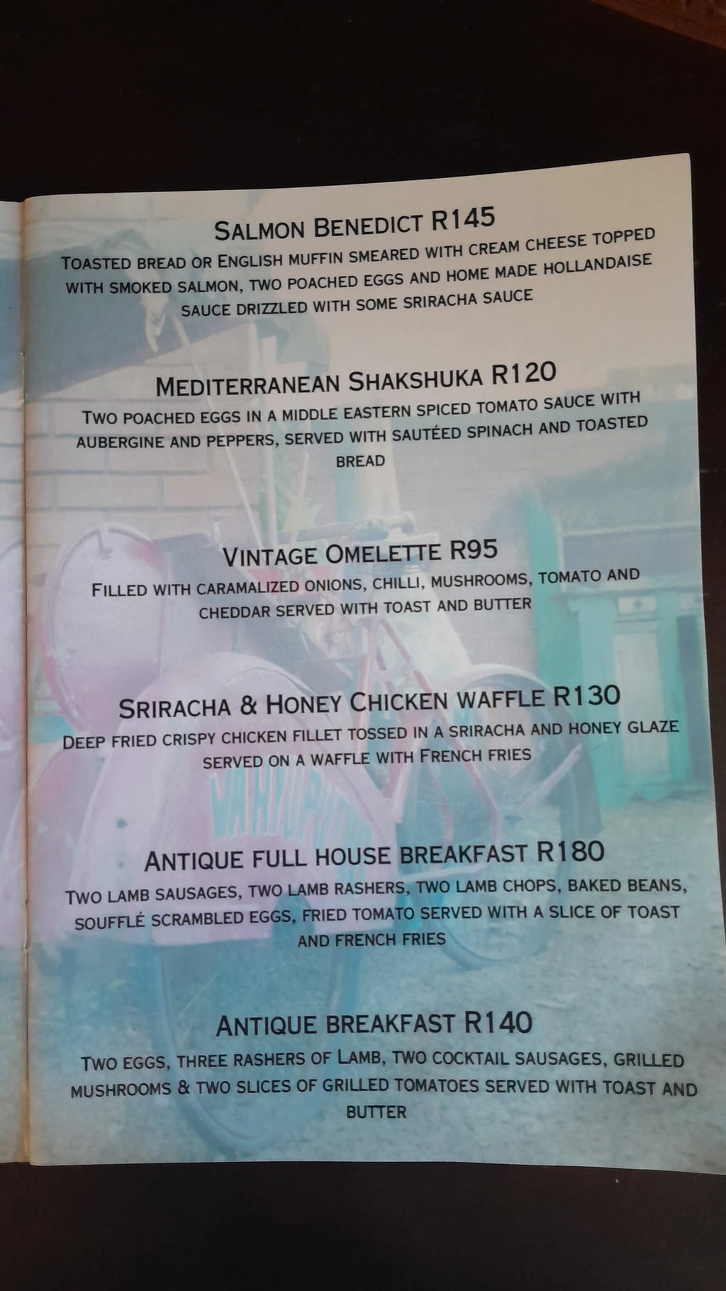 Antique Cafe, Berea South Africa