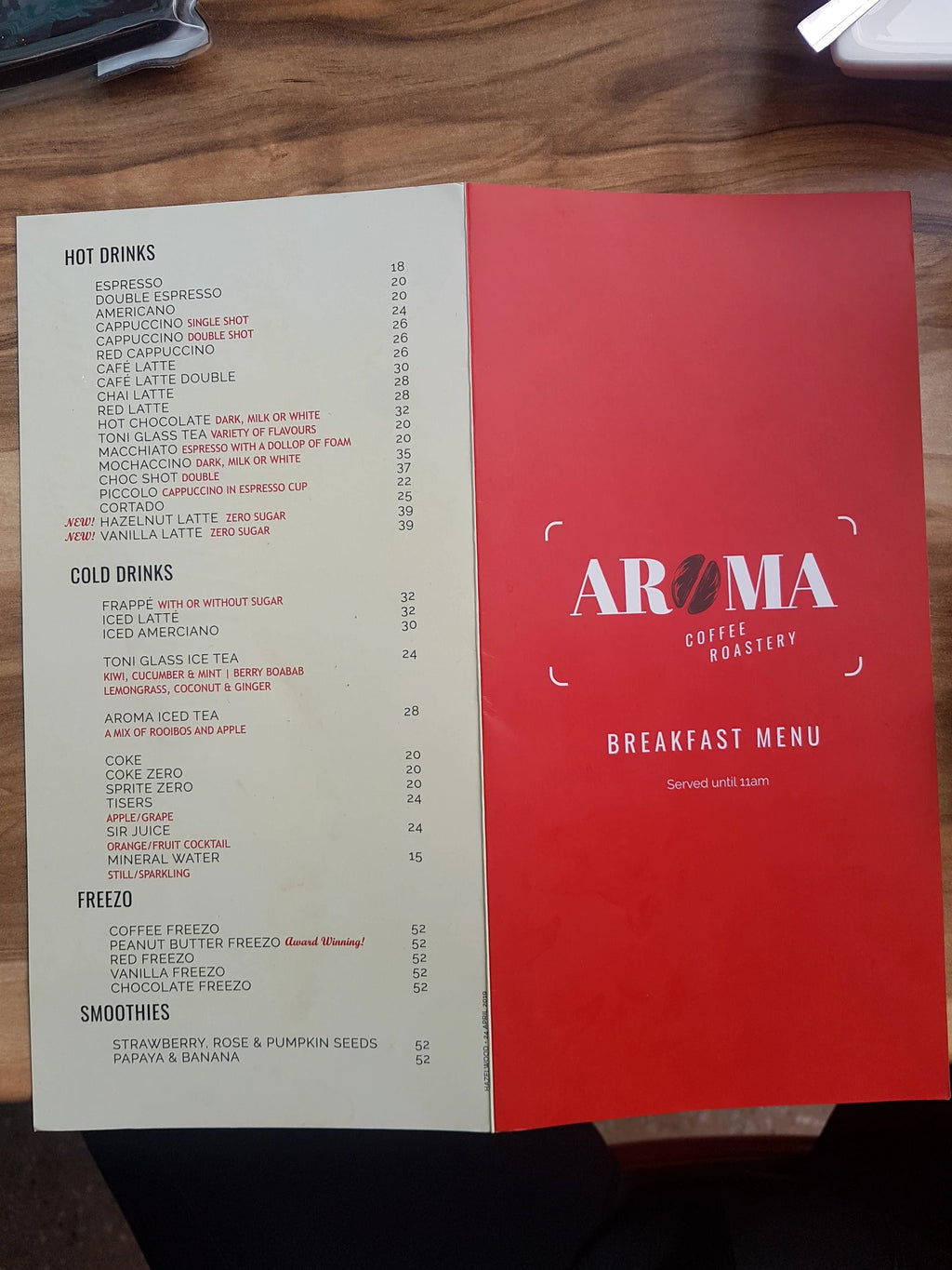 Aroma Coffee Roastery - The Village HazelWood, Pretoria South Africa