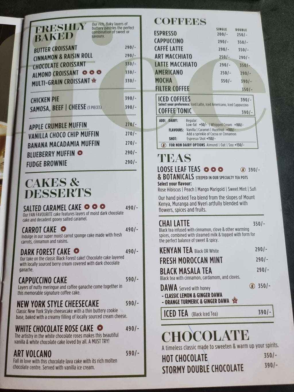 Artcaffé Restaurant The Junction Mall, Kingara Rd Kenya