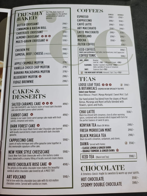 Artcaffé Restaurant The Junction Mall, Kingara Rd Kenya