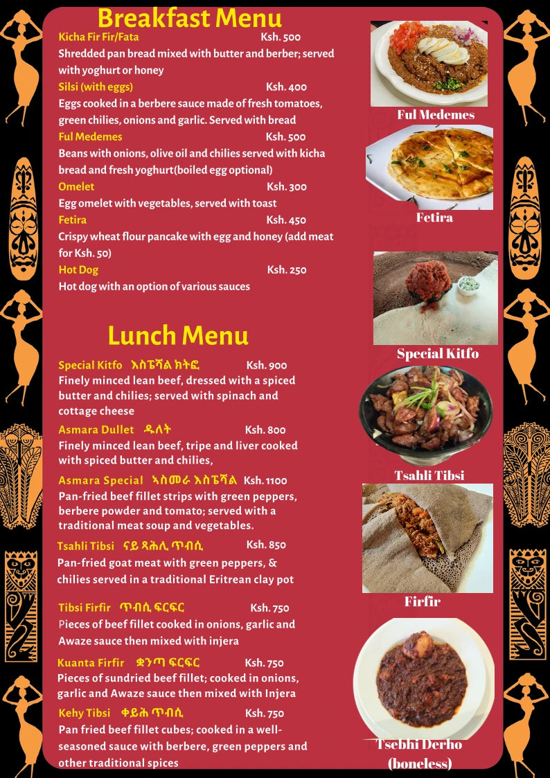 Asmara Bar & Restaurant – Pangani, Nairobi Kenya