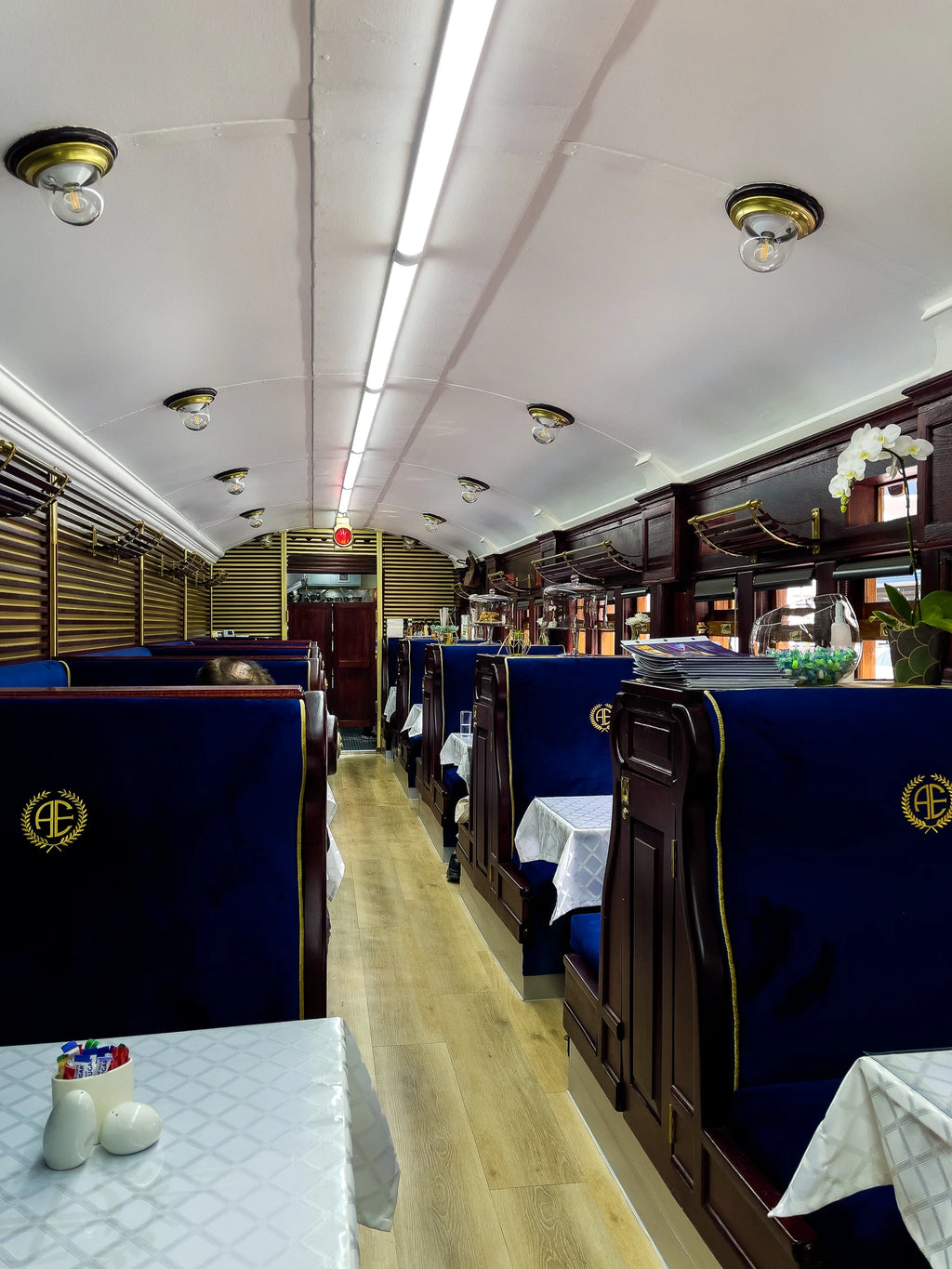 Atlantic Express Train Restaurant, Cape Town South Africa