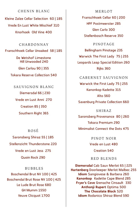 Bacini's Pizzeria & Deli, Cape Town South Africa