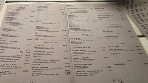 Bamboo Garden Restaurant, Cape Town South Africa