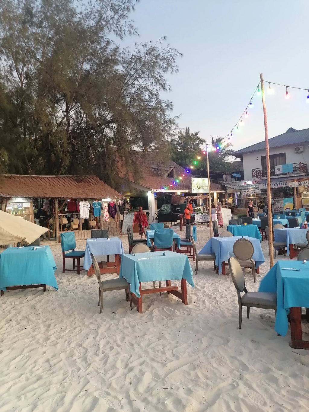 Baraka Beach Restaurant, Zanzibar Tanzania