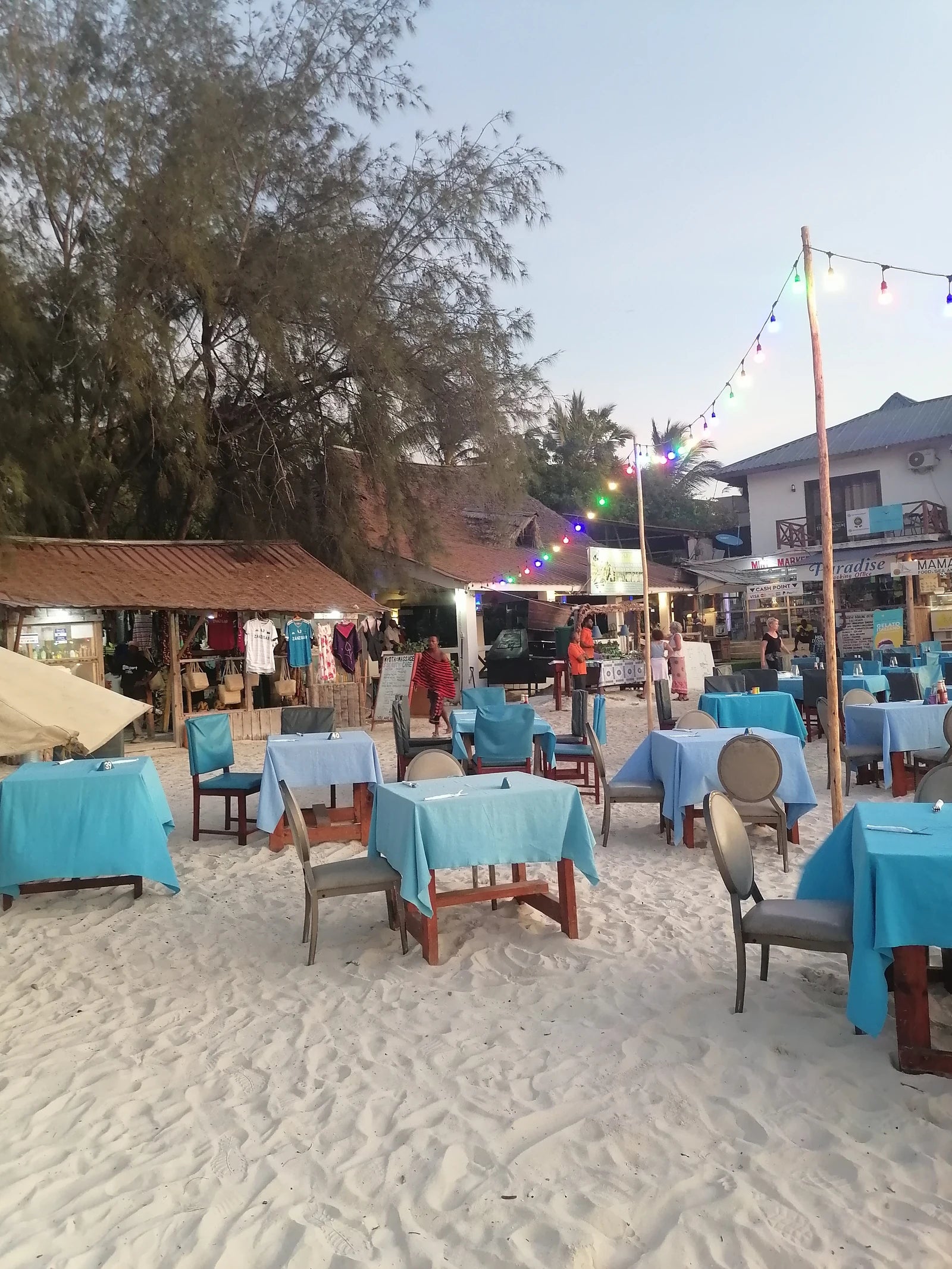 Baraka Beach Restaurant, Zanzibar Tanzania