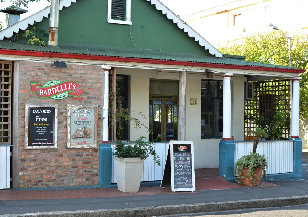 Bardelli's Restaurant, Cape Town South Africa