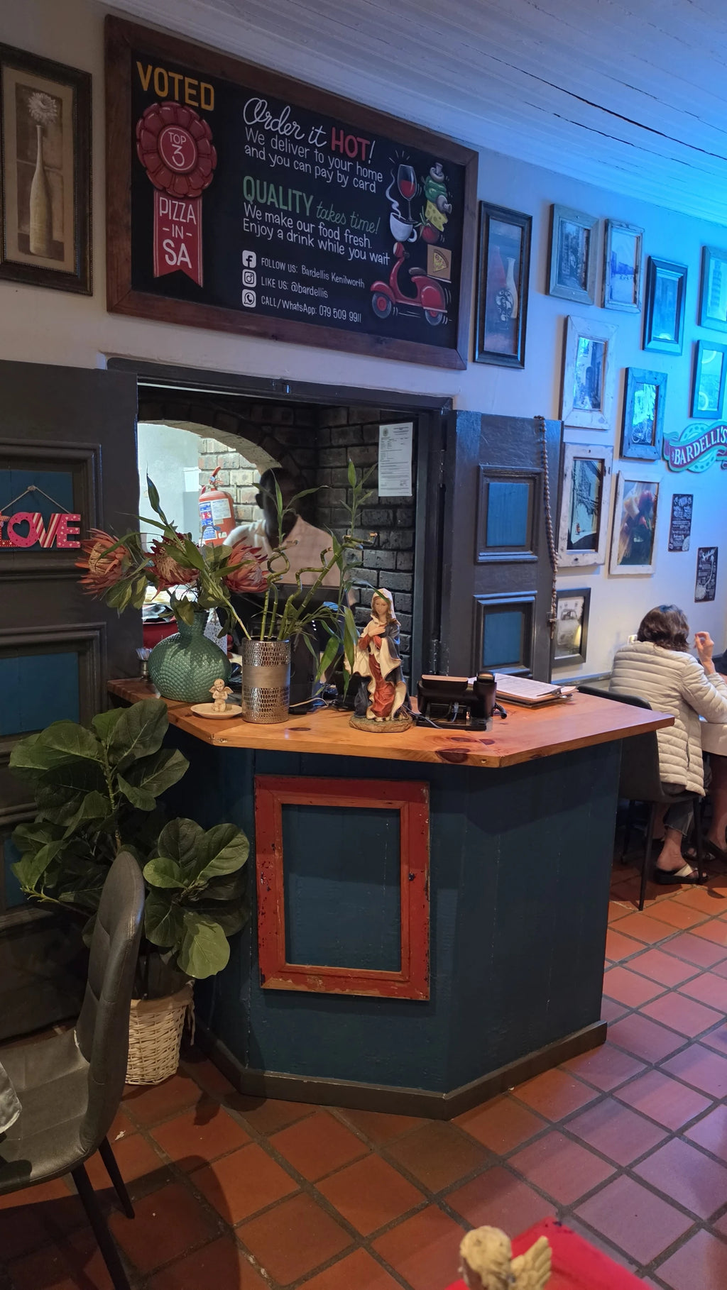 Bardelli's Restaurant, Cape Town South Africa