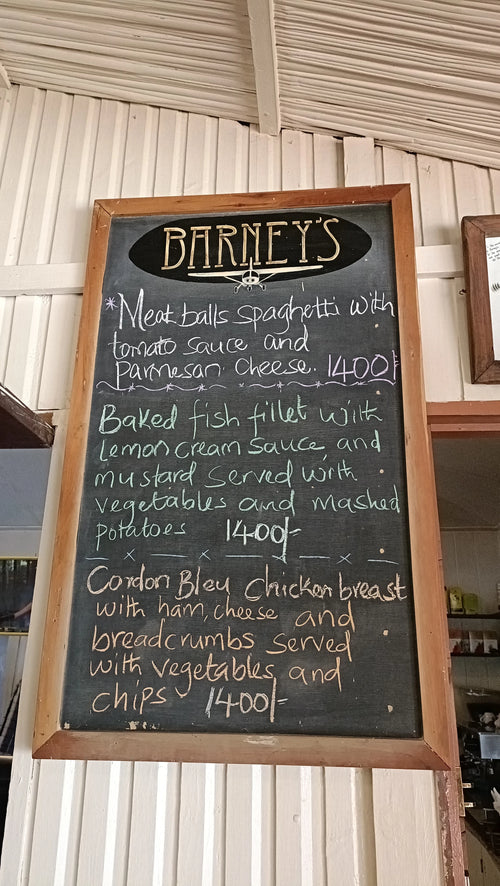 Barney's Bar and Restaurant, 
Airstrip Nanyuki Laikipia Kenya