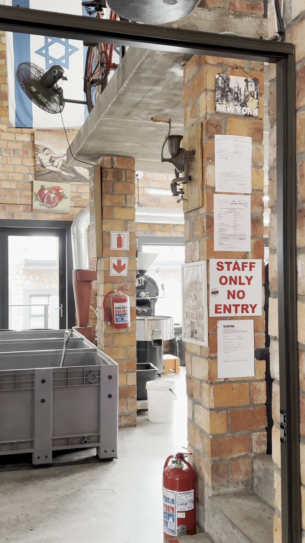 Baruch's Coffee Roastery, Mossel Bay South Africa