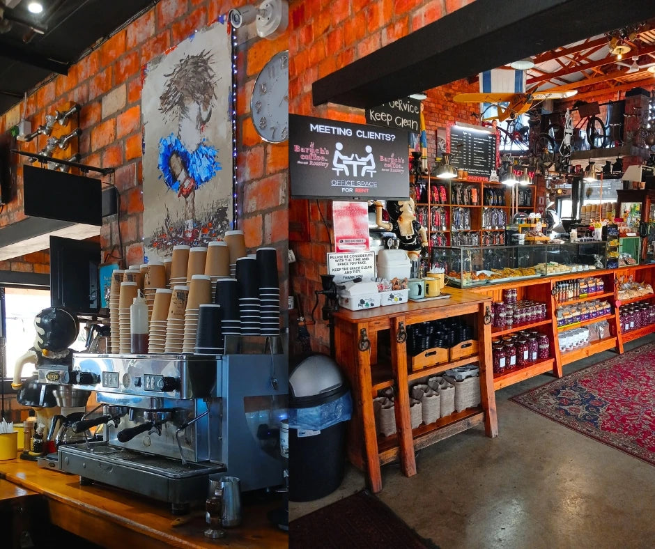 Baruch's Coffee Roastery, Mossel Bay South Africa