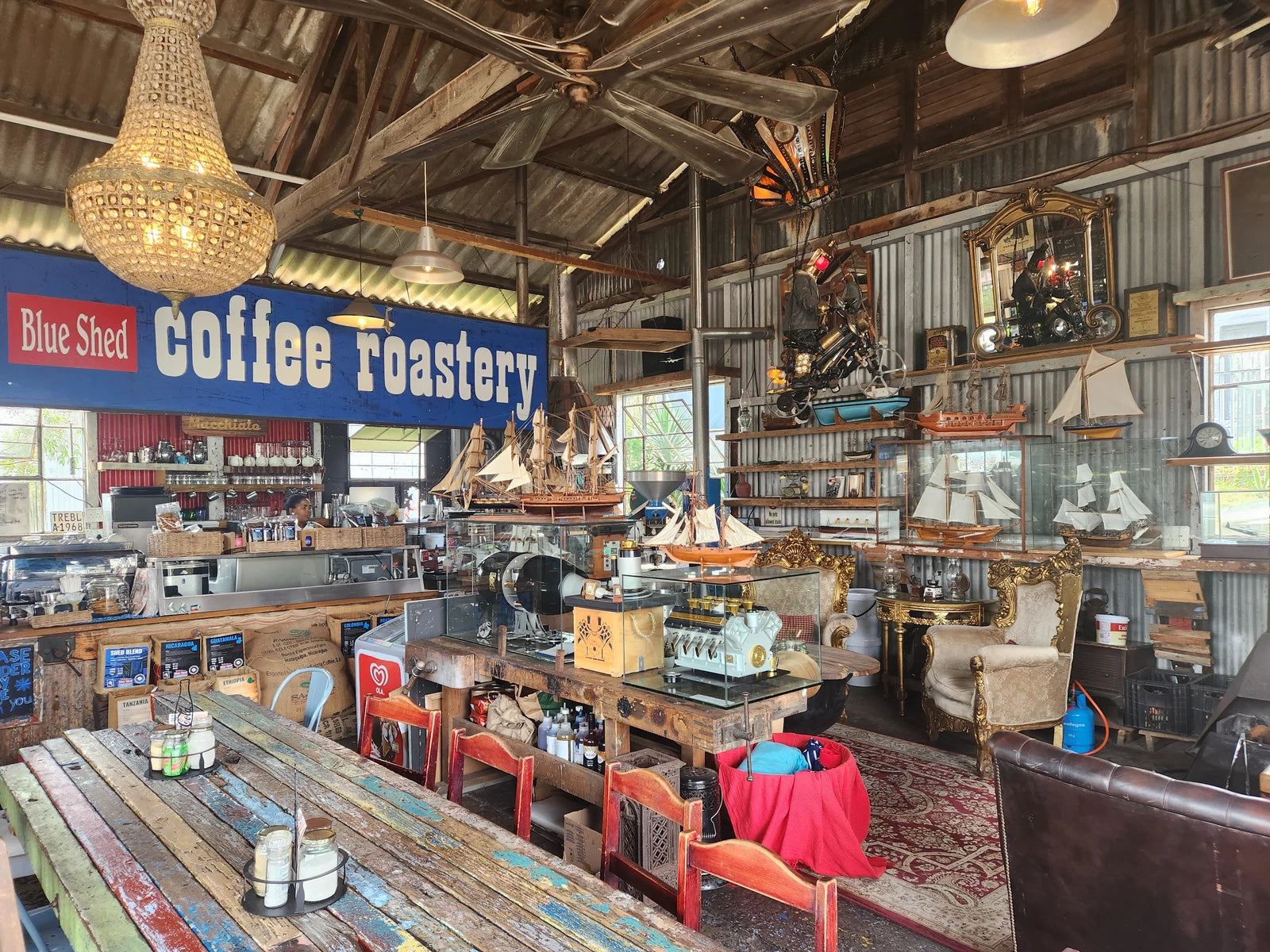 Baruch's Coffee Roastery, Mossel Bay South Africa