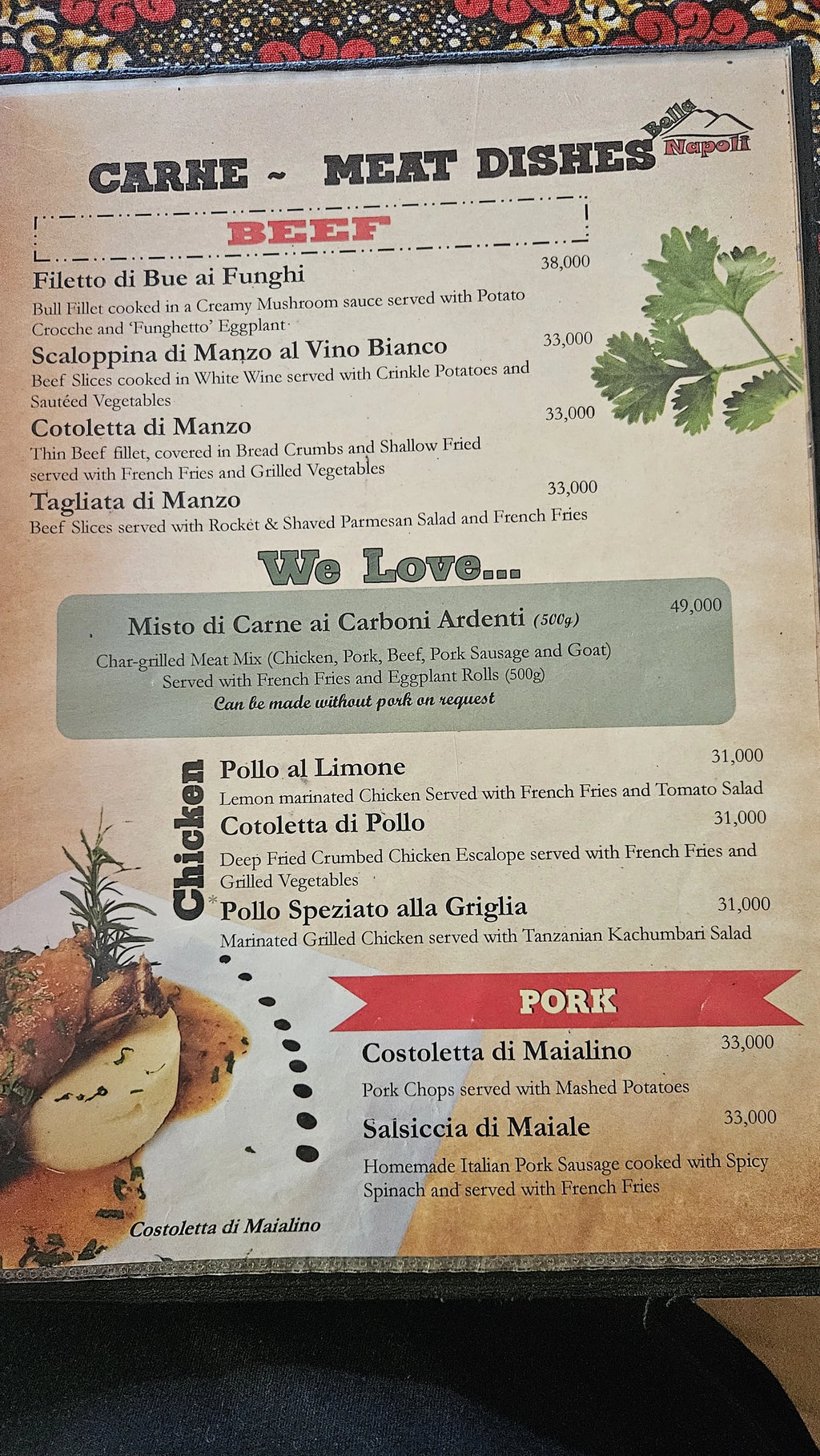Bella Napoli Ristorante & Pizzeria, Dar es Salaam Tanzania