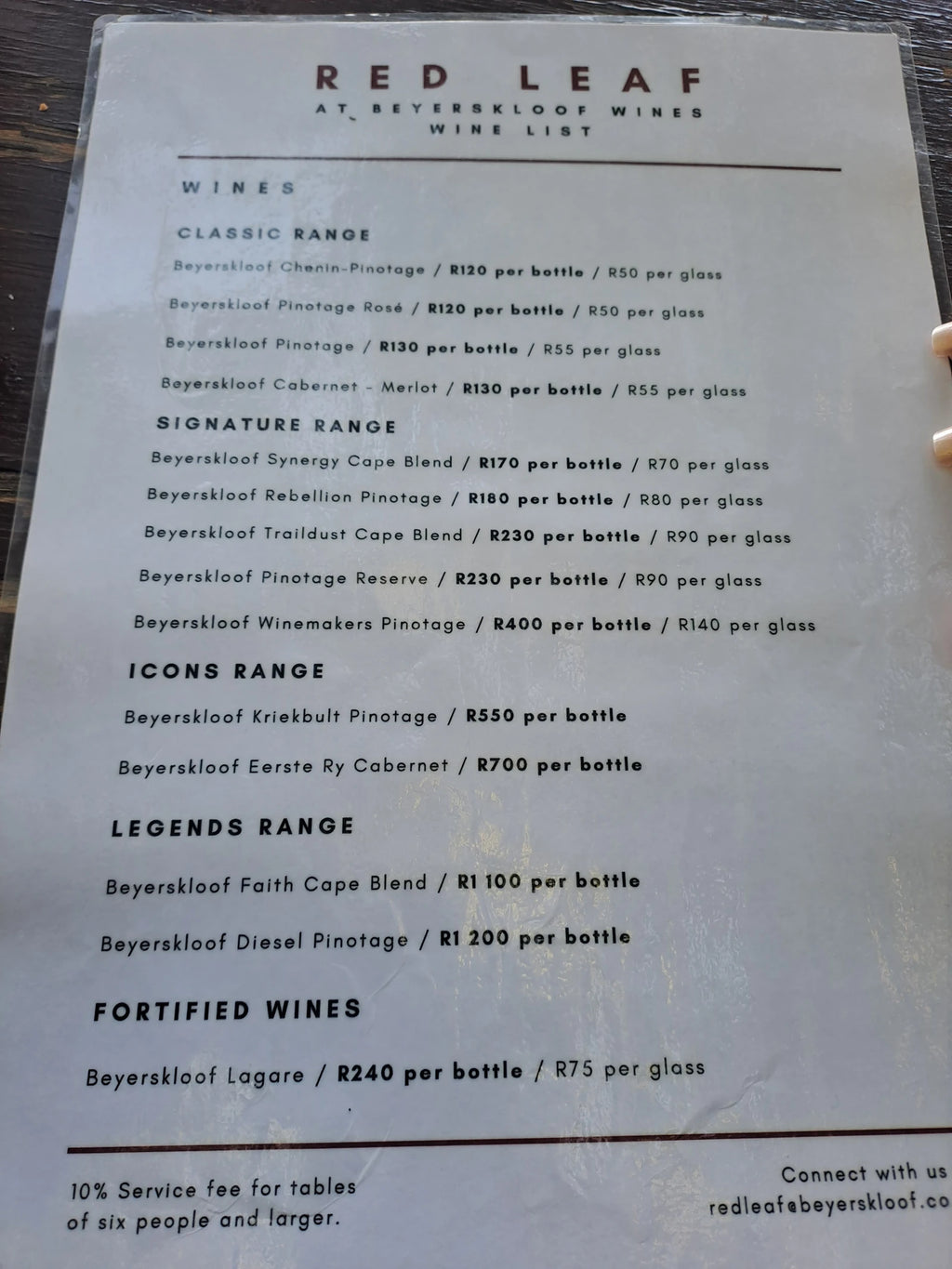 Beyerskloof, Stellenbosch South Africa