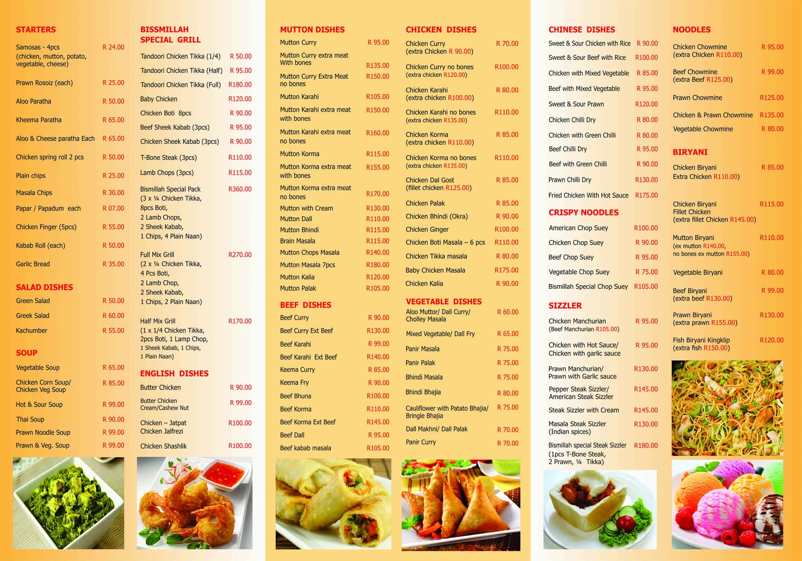 Bismillah Restaurant-B1, Johannesburg South Africa