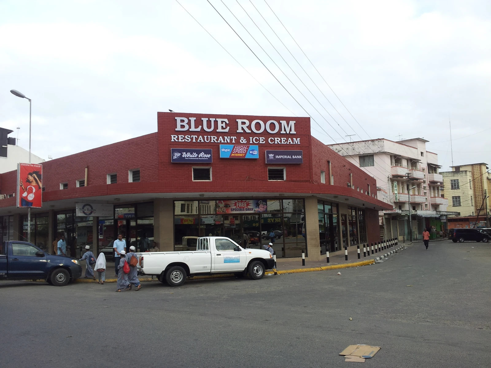 Blue Room Restaurant & Ice Cream, Mombasa Kenya