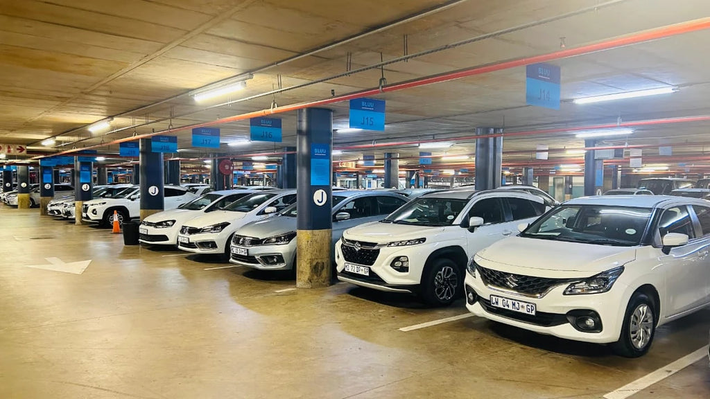Bluu Car Rental O.R. Tambo International Airport, Kempton Park South Africa