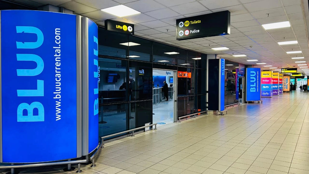 Bluu Car Rental O.R. Tambo International Airport, Kempton Park South Africa