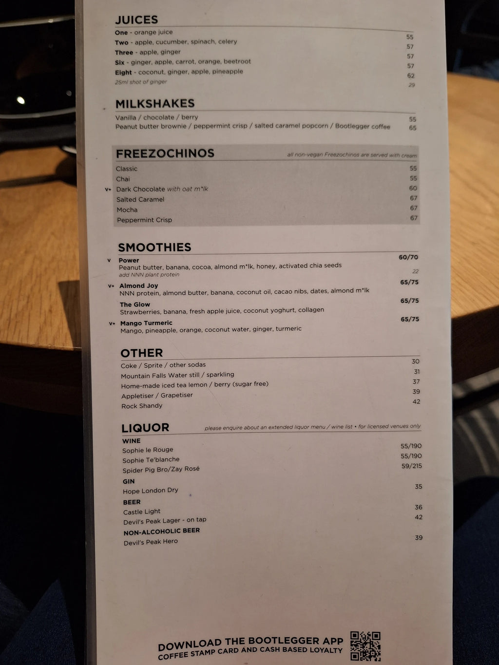 Bootlegger Tokai, Cape Town South Africa