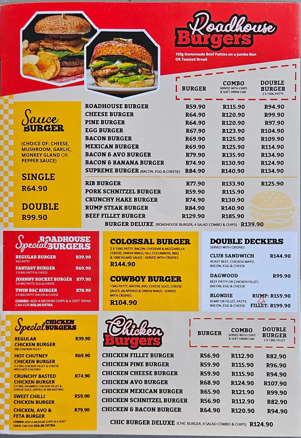 Burger Box Roadhouse, Krugersdorp South Africa