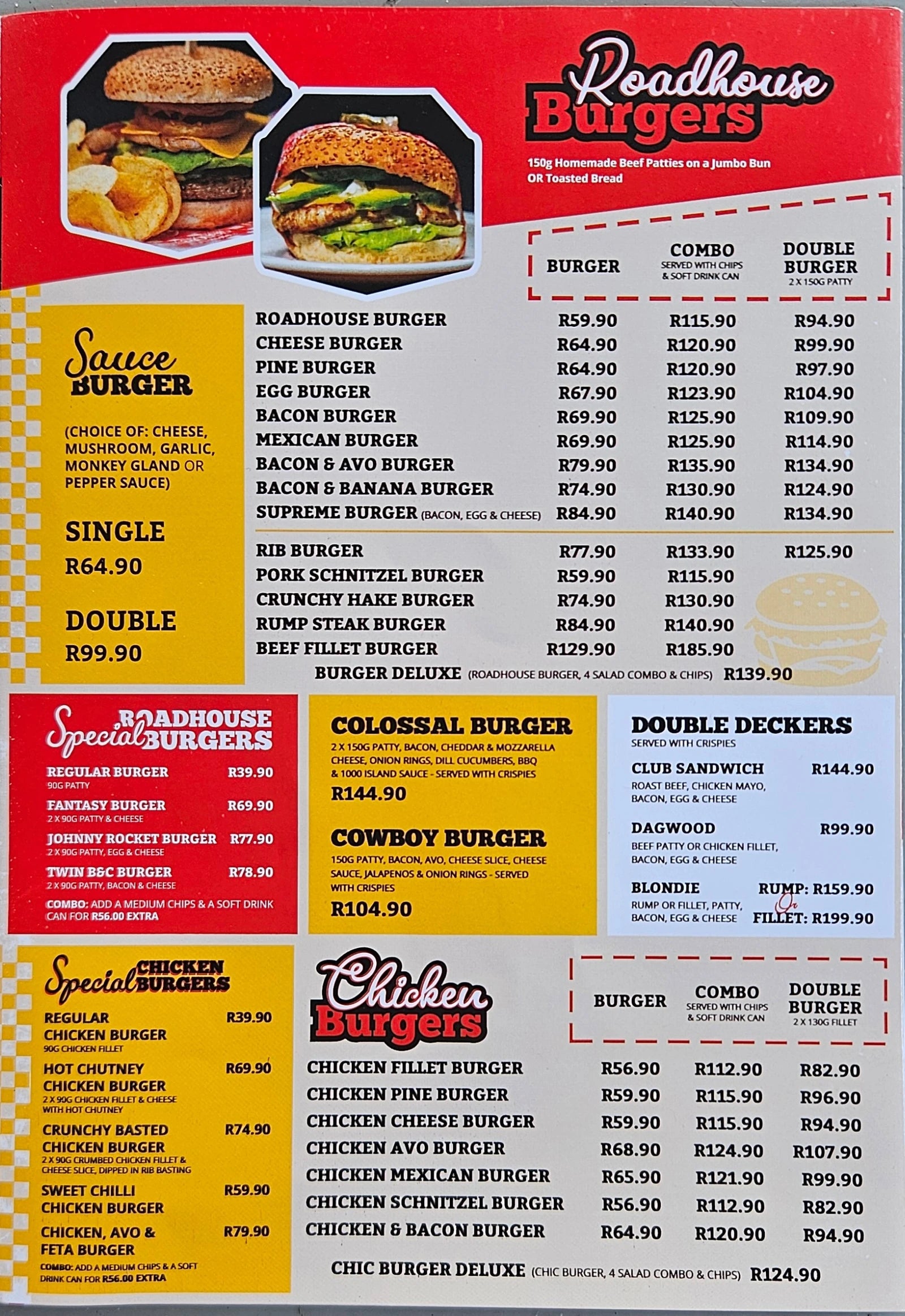 Burger Box Roadhouse, Krugersdorp South Africa