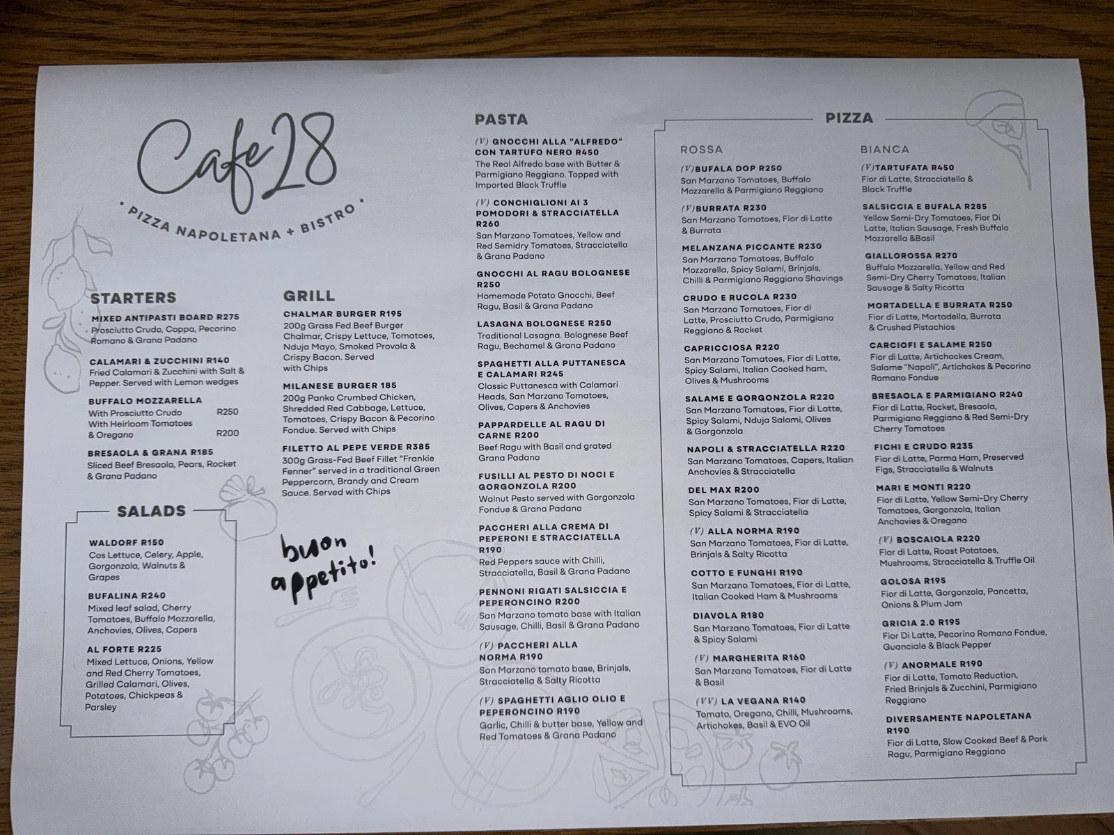 Cafe 28, Sandton South Africa