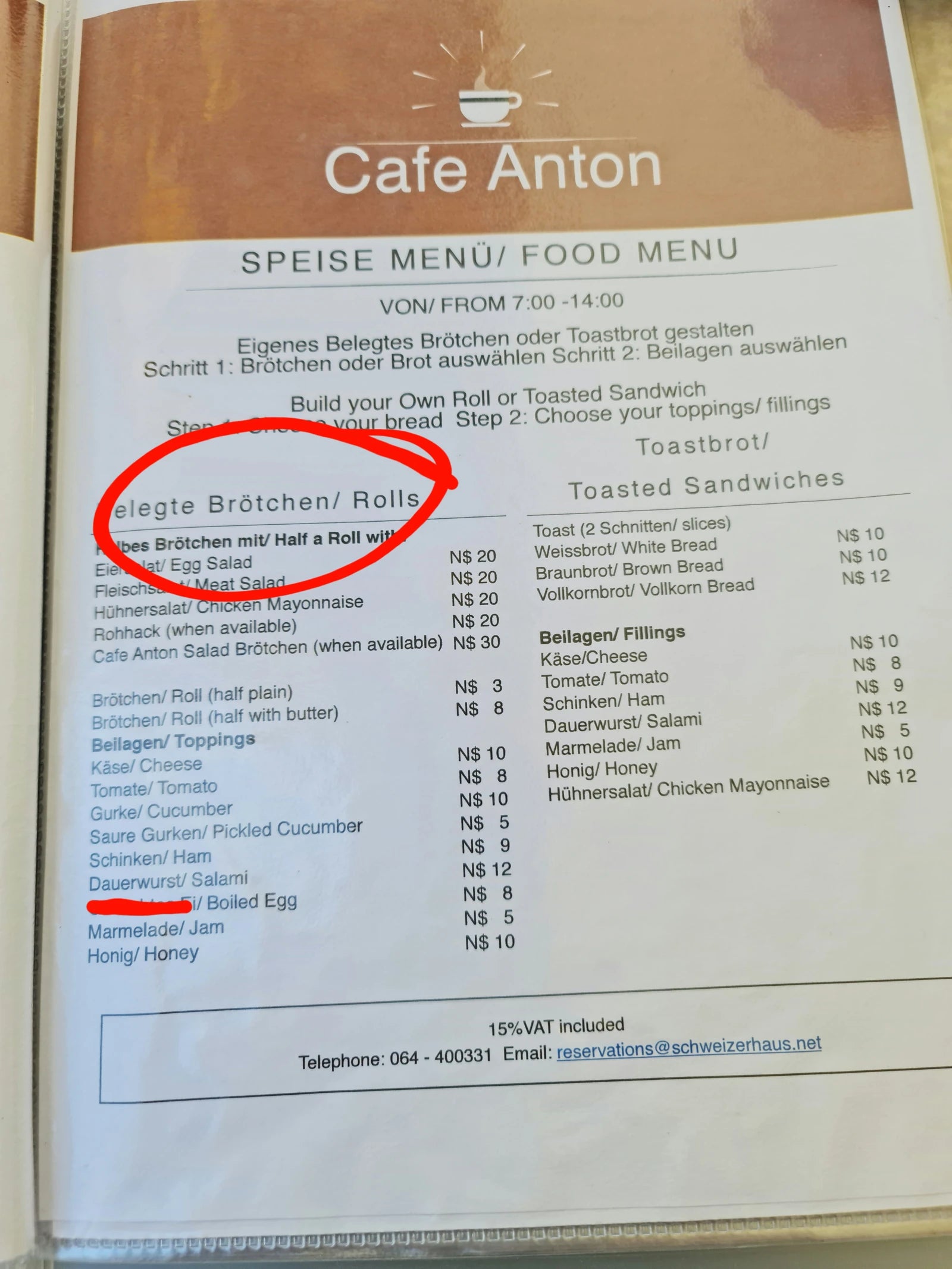Cafe Anton Confectionery | Cakes & Cookies, Swakopmund Namibia