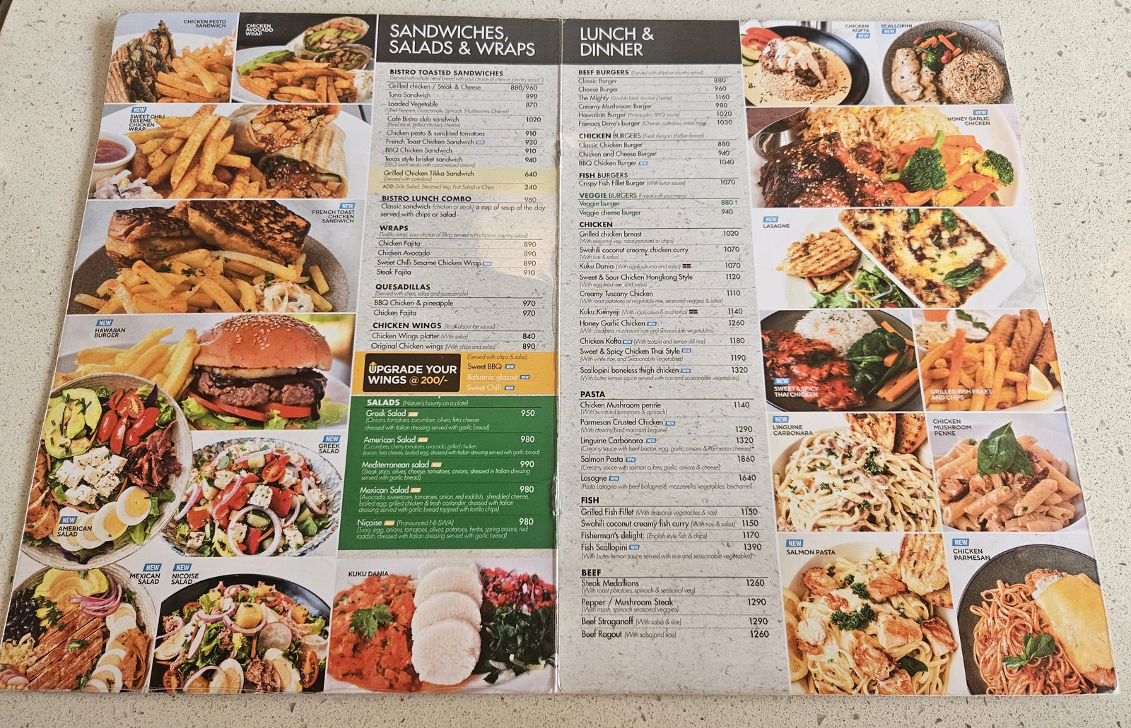 Cafe Bistro, Nairobi Kenya