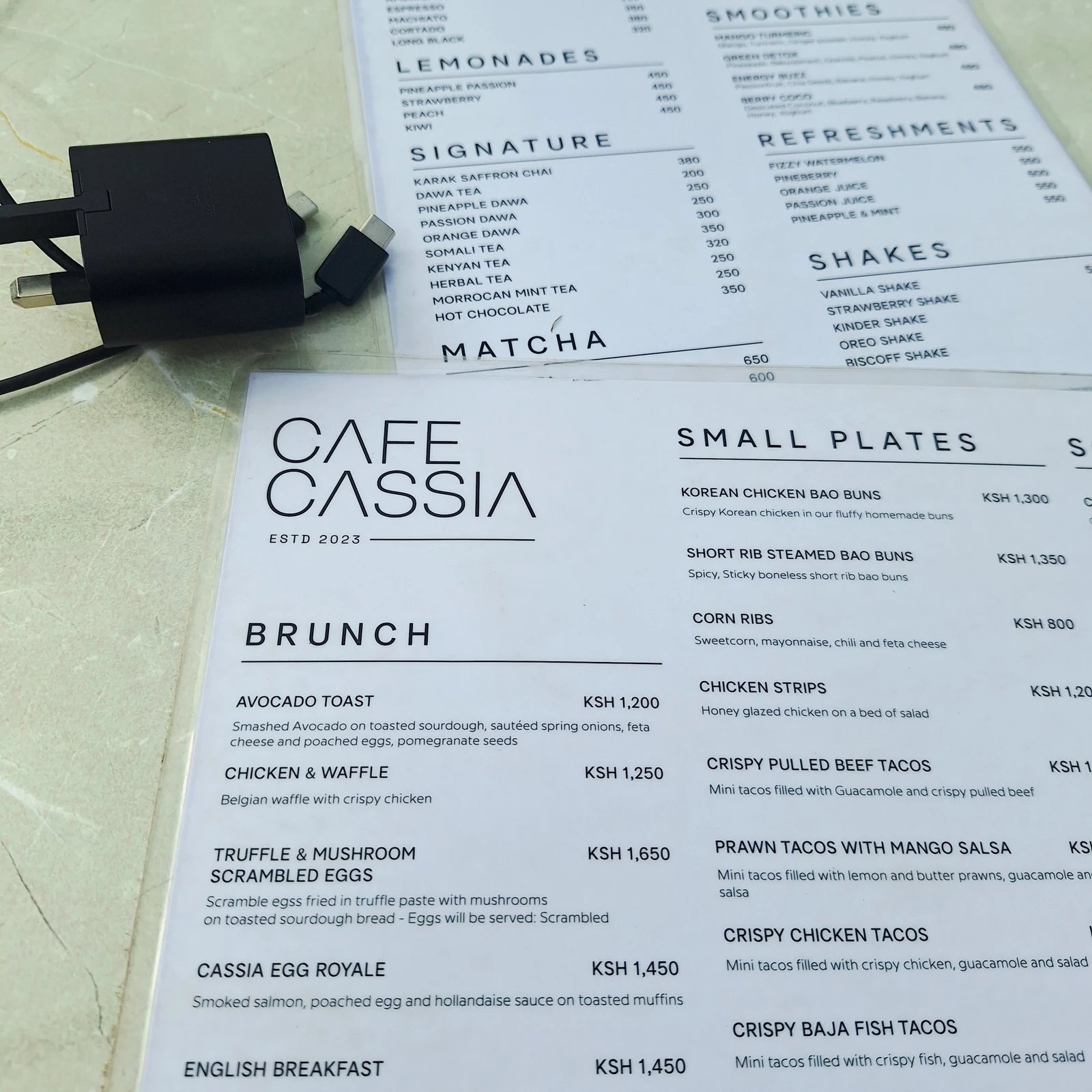 Cafe Cassia, 
Nairobi Kenya