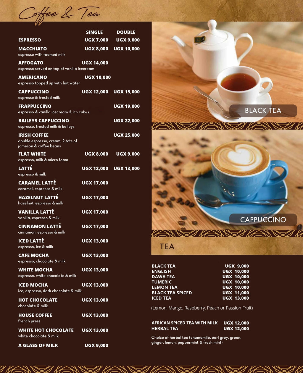 Caramel Café & Lounge - Acacia, Kampala Uganda