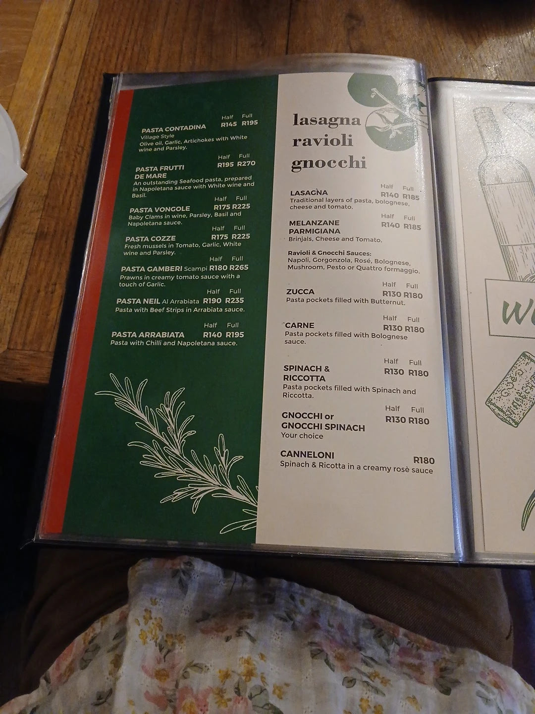 Casareccio Cucina Italiana, Cape Town South Africa