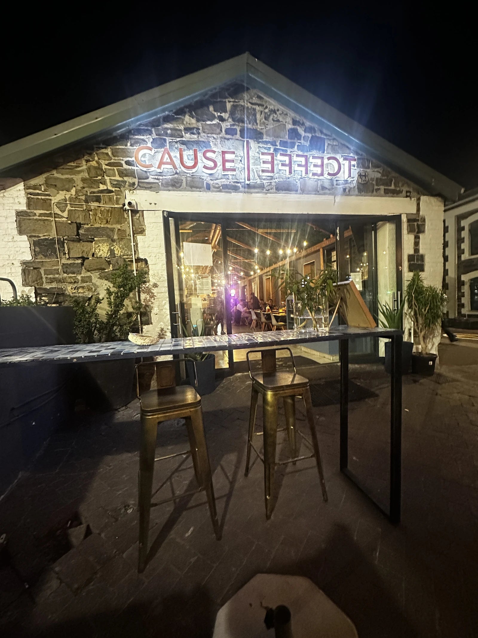 Cause Effect Cocktail Kitchen, Cape Town South Africa