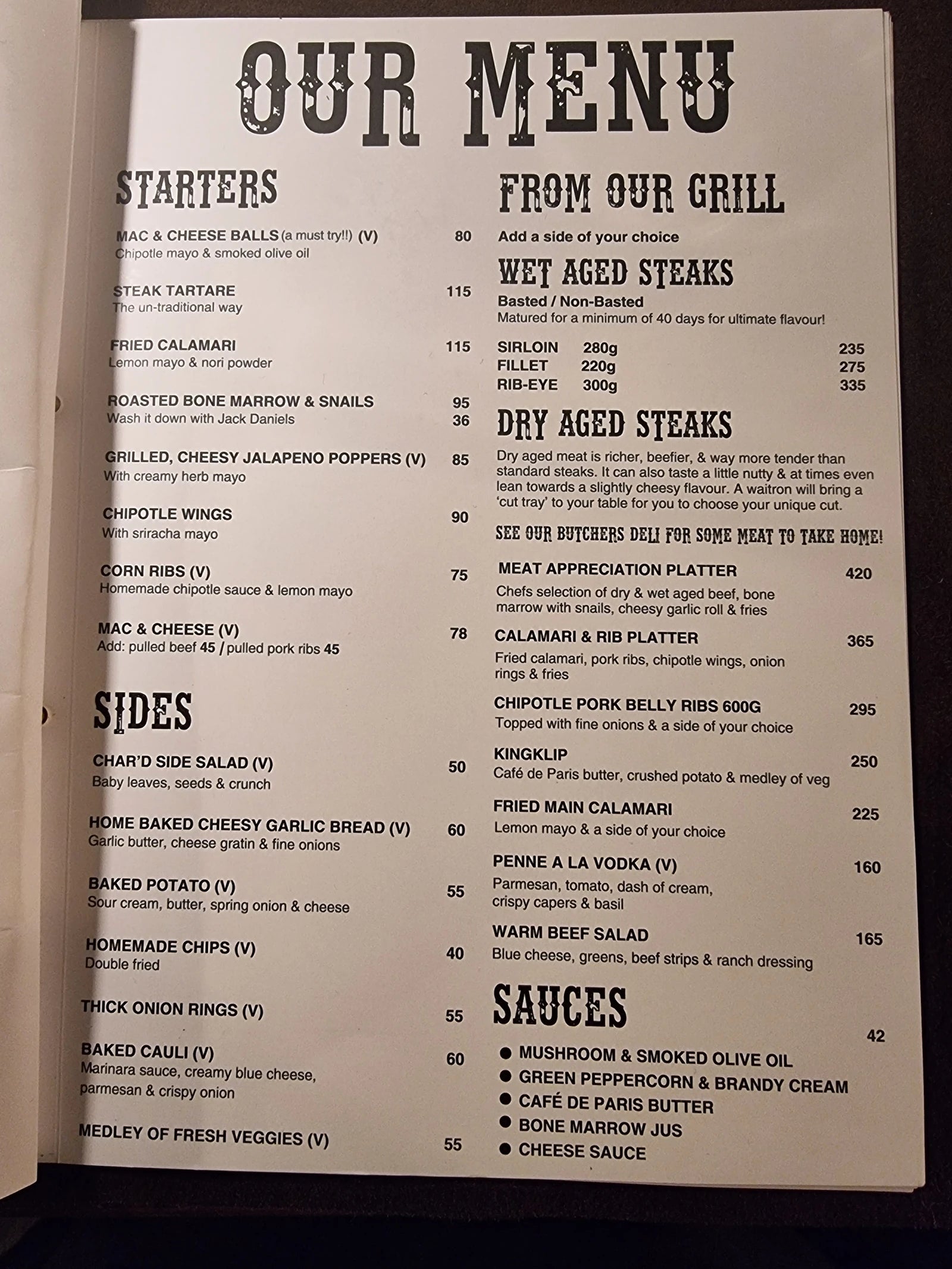 Char’d Grill & Wine Bar, Hermanus South Africa