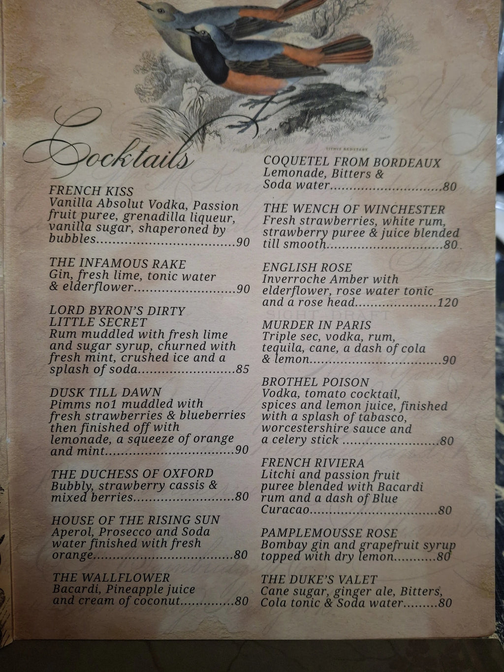Chocolat Bistro, Cape Town South Africa