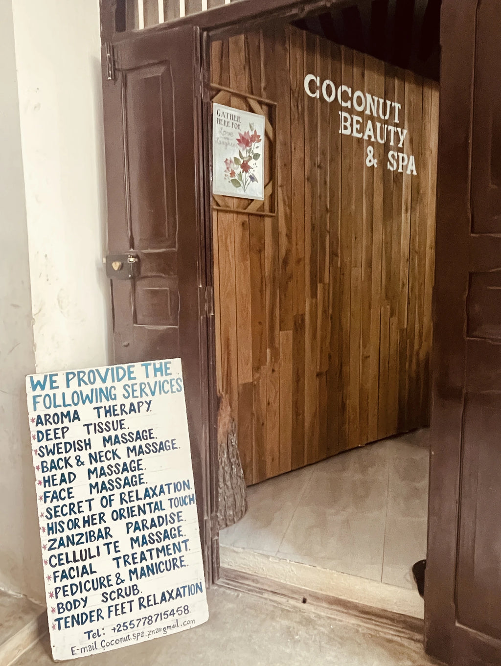 Cinnamon Spa, 
Zanzibar Tanzania
