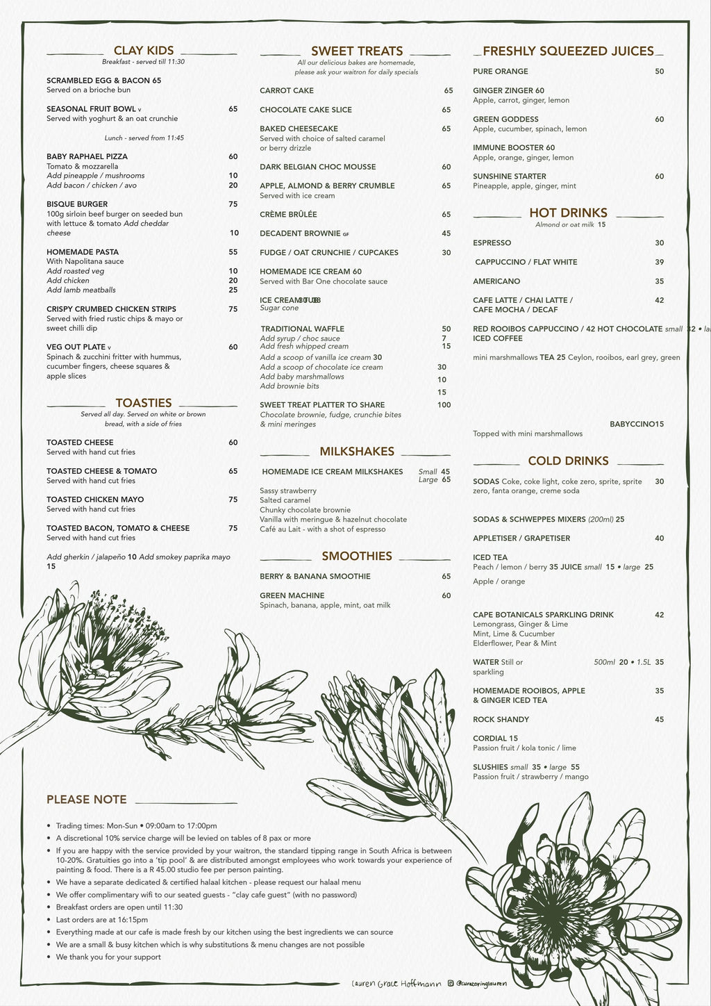 Clay Cafe Hout Bay | Child-friendly Restaurant & Ceramic Painting, Cape Town South Africa