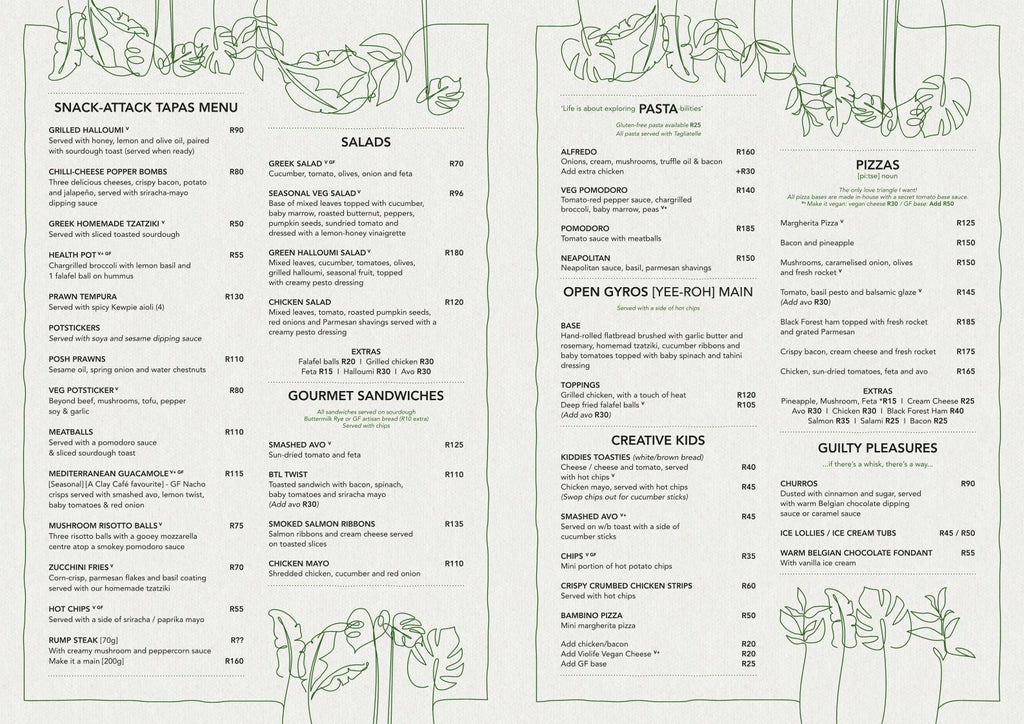 Clay Cafe in the City | Pottery Café and Tapa’s Bar, Cape Town South Africa